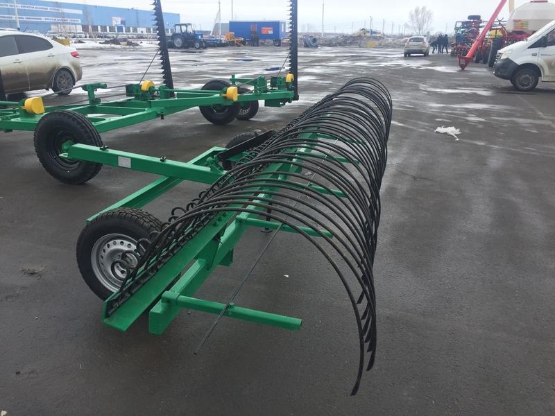 Грабли ГПГ на площадке предприятия